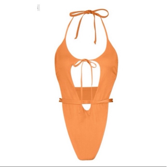 Brand New Extreme Plunge Cutout Swimsuit - Picture 3 of 4